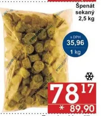 Jip Špenát sekaný 2,5 kg nabídka
