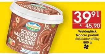 Jip Weideglück Noccio pudink čokoláda+oříšky 800 g nabídka