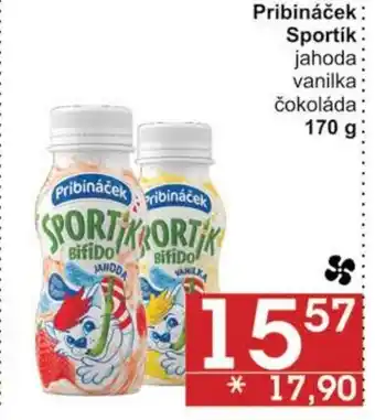 Jip Pribináček Sportik nabídka