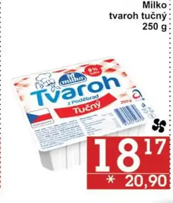 Jip Milko tvaroh tučný 250 g nabídka