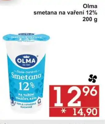 Olma smetana na vaření 12% 200 g