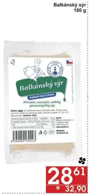 Balkánský sýr 180 g
