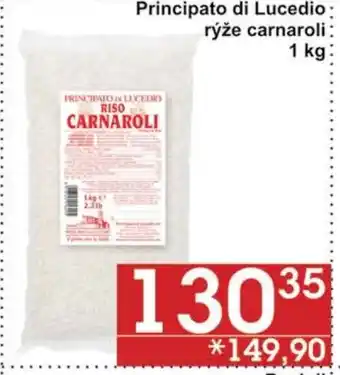 Jip Principato di Lucedio rýže carnaroli 1 kg nabídka