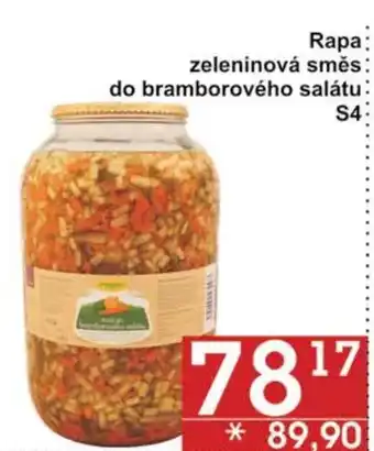 Jip Rapa zeleninová směs: do bramborového salátu nabídka