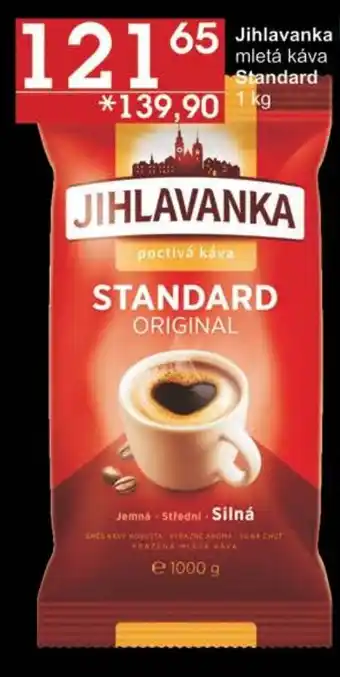 Jip Jihlavanka mletá káva Standard nabídka