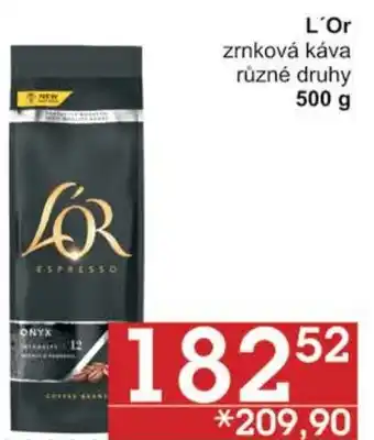 Jip L'Or zrnková káva různé druhy 500 g nabídka