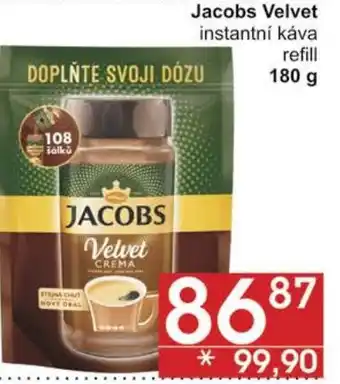 Jip Jacobs Velvet instantní káva nabídka
