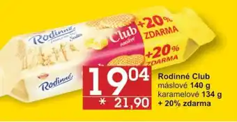 Jip Rodinné Club nabídka