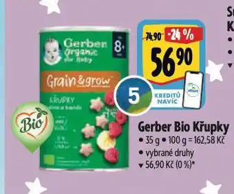 Albert Gerber bio křupky nabídka