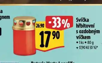 Albert Svíčka hřbitovní nabídka