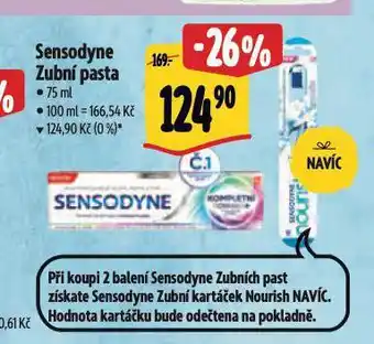 Albert Sensodyne zubní pasta nabídka