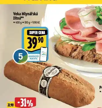 Albert Veka mlynářská žitná nabídka