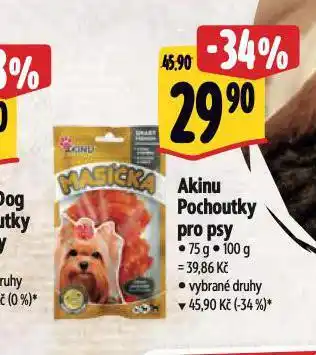 Albert Akinu pochoutky pro psy nabídka