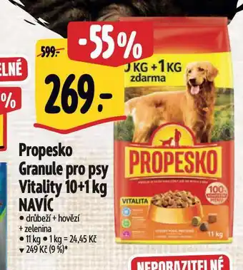 Albert Propesko granule pro psy nabídka