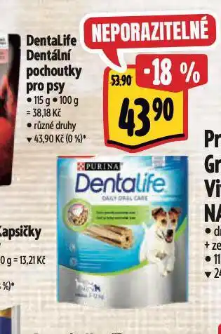 Albert Dentalife pochoutky pro psy nabídka