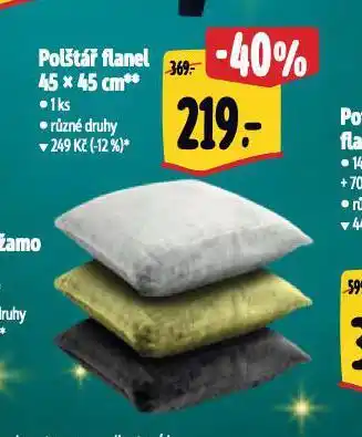 Albert Polštář nabídka