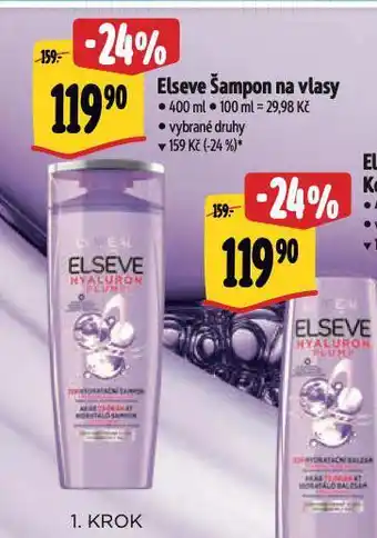 Albert Elseve šampon nabídka