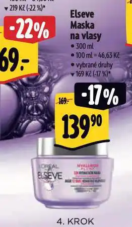 Albert Elseve maska na vlasy nabídka