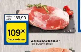 Tesco Vepřová kýta bez kosti nabídka