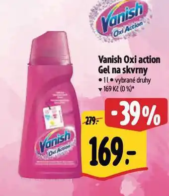 Albert Vanish oxi action na skvrny nabídka