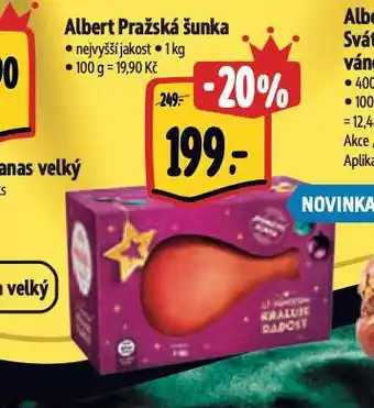Albert Pražská šunka nabídka