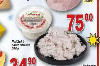 Hruška Pařížský salát hruška nabídka