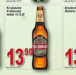 Hruška Krušovice královský ležák nabídka