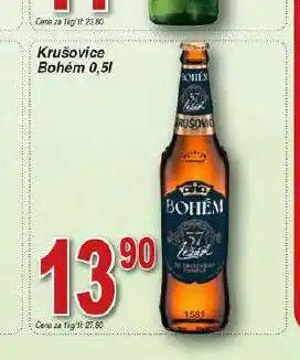 Hruška Krušovice bohém nabídka