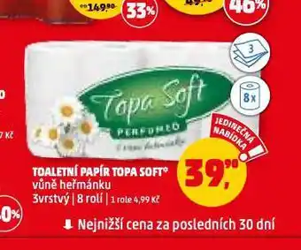Penny Market Topa soft toaletní papír nabídka