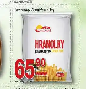 Hruška Hranolky sunfries nabídka