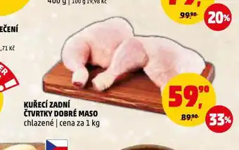 Penny Market Kuřecí zadní čtvrtky nabídka
