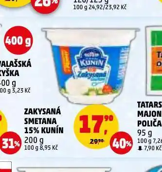 Penny Market Zakysaná smetana nabídka