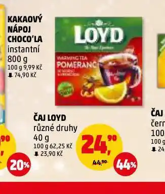 Penny Market Čaj loyd nabídka