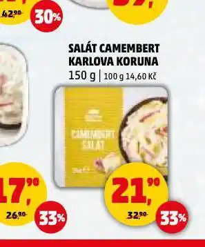 Penny Market Salát camembert nabídka