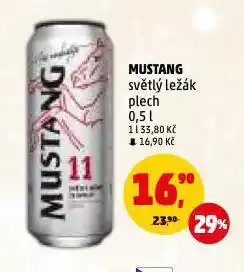 Penny Market Pivo mustang nabídka