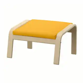 IKEA Poäng podnožka, bříza dýha/skiftebo žlutá nabídka