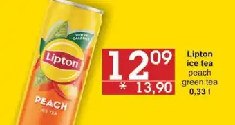 Jip Lipton ice tea peach green tea nabídka
