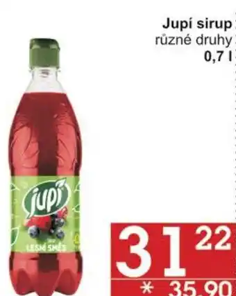 Jip Jupí sirup 0.7L nabídka