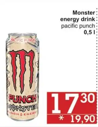 Jip Monster energy drink nabídka