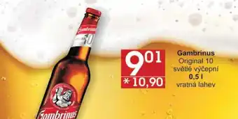 Jip Gambrinus Original 10 nabídka