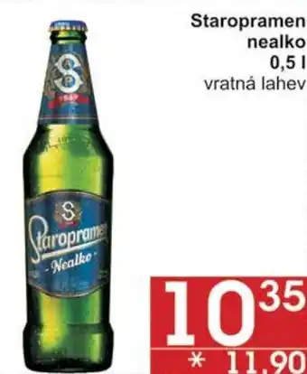 Jip Staropramen nealko 0.5L nabídka
