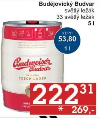 Jip Budějovický Budvar nabídka