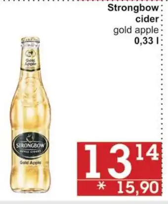 Jip Strongbow cider nabídka