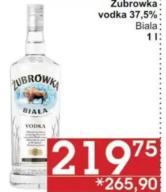 Jip Zubrowka vodka 37,5% Biala: 1l nabídka