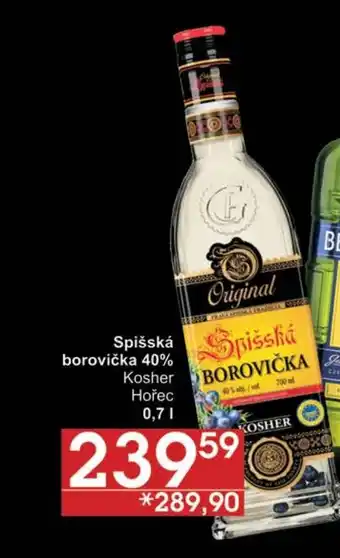 Jip Spišská borovička 40% nabídka