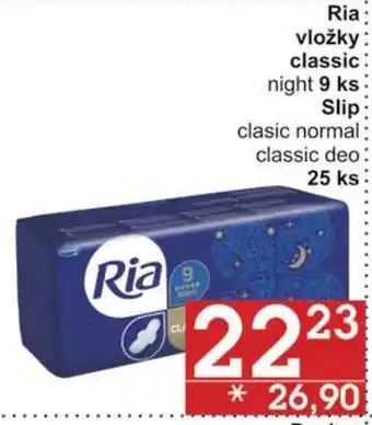 Jip Ria vložky classic nabídka