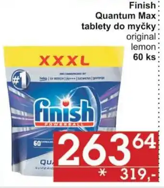 Jip Finish Quantum Max tablety do myčky nabídka