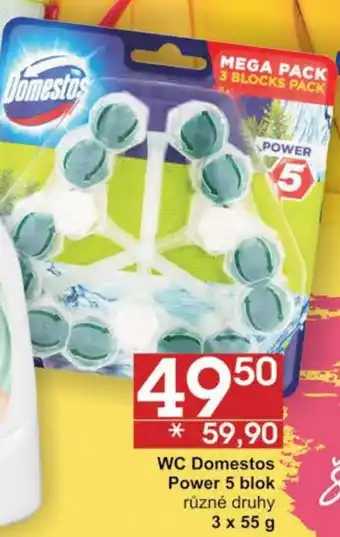 Jip WC Domestos Power 5 blok nabídka