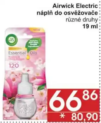 Jip Airwick Electric náplň do osvěžovače nabídka