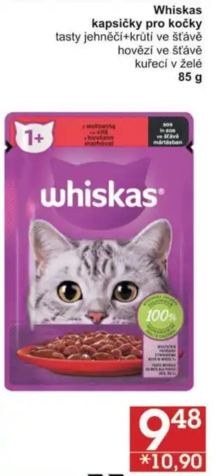 Jip Whiskas kapsičky pro kočky nabídka
